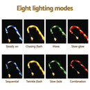 Jingle Jollys 8 PCS Christmas Lights Path Ground Light Garden Decorations 72 LED