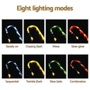 Jingle Jollys 8 PCS Christmas Lights Path Ground Light Garden Decorations 72 LED