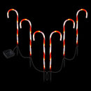 Jingle Jollys 6 PCS Christmas Lights Path Ground Light Garden Decorations 42 LED