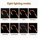 Jingle Jollys 6 PCS Christmas Lights Path Ground Light Garden Decorations 42 LED