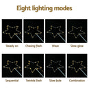 Jingle Jollys 4 PCS Christmas Lights Path Ground Light Garden Decorations 144 LED