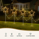 Jingle Jollys 4 PCS Christmas Lights Path Ground Light Garden Decorations 144 LED