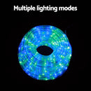 Jingle Jollys 20M Christmas Lights String Rope Light Decoration 600 LED Colorful