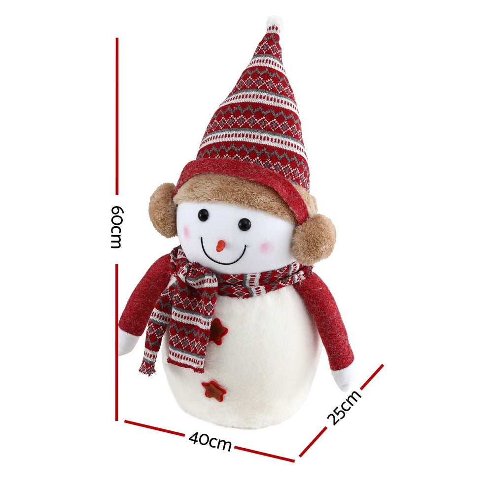 Jingle Jollys Christmas Snowman Handicraft Ornaments Party Decorations 60cm