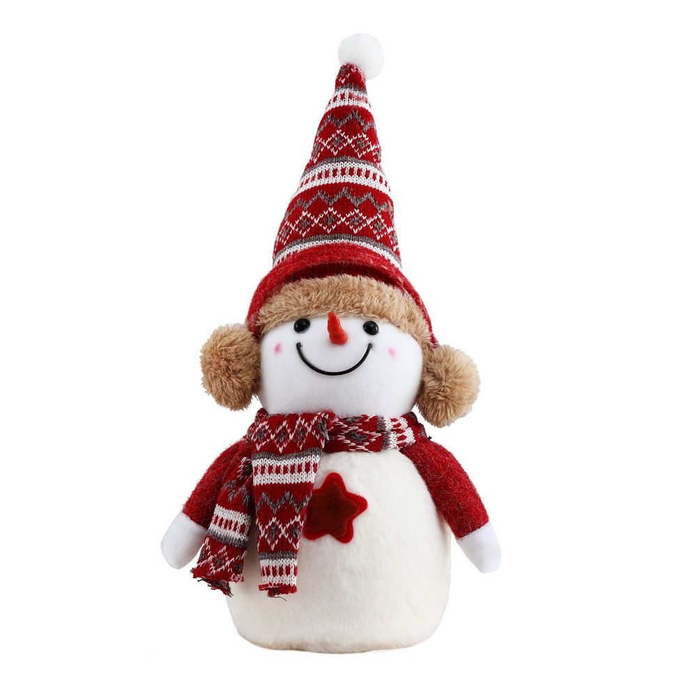Jingle Jollys Christmas Snowman Handicraft Ornaments Party Decorations 35cm