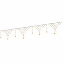 Jingle Jollys Christmas Lights Solar Fairy Lights Warm White Christmas Decorations 4m