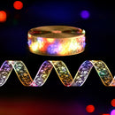Jingle Jollys 20M Christmas Lights Fairy Ribbon Light 200 LED Xmas Decor Golden