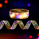 Jingle Jollys 20M Christmas Lights Fairy Ribbon Light 200 LED Xmas Decor Golden