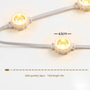 Jingle Jollys 15M Christmas Lights Permanent String Eaves Light 36 LED Decoration