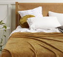 Accessorize Super Soft Blanket Queen/King Gold Harmony - NuSea