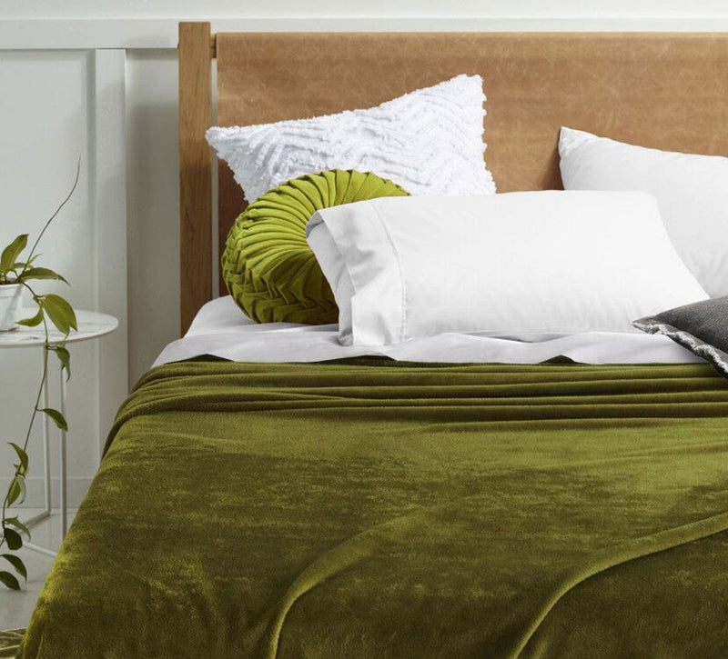 Accessorize Super Soft Blanket Queen/King Mossy Road - NuSea