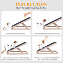 Adjustable Height Foldable Dog Pet Ramp Ideal for Bed Sofa and Car 70cm/100cm - NuSea