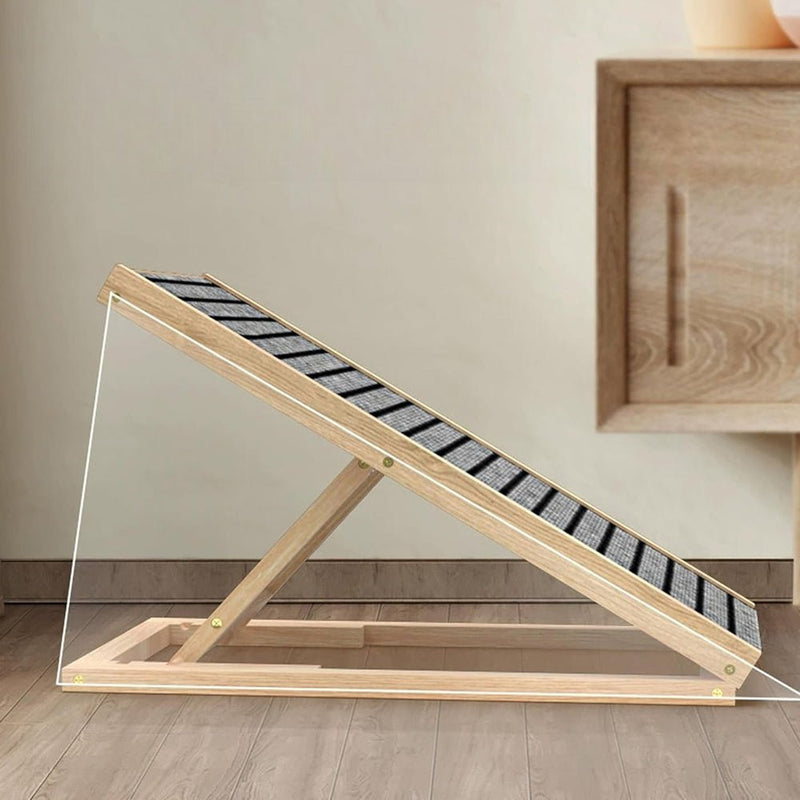Adjustable Height Foldable Dog Pet Ramp Ideal for Bed Sofa and Car 70cm/100cm - NuSea