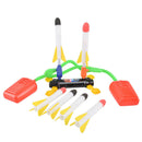 Air Power Foam Duel Rocket Shoot Up Stomp Launcher Kids Outdoor Activities Toys - NuSea