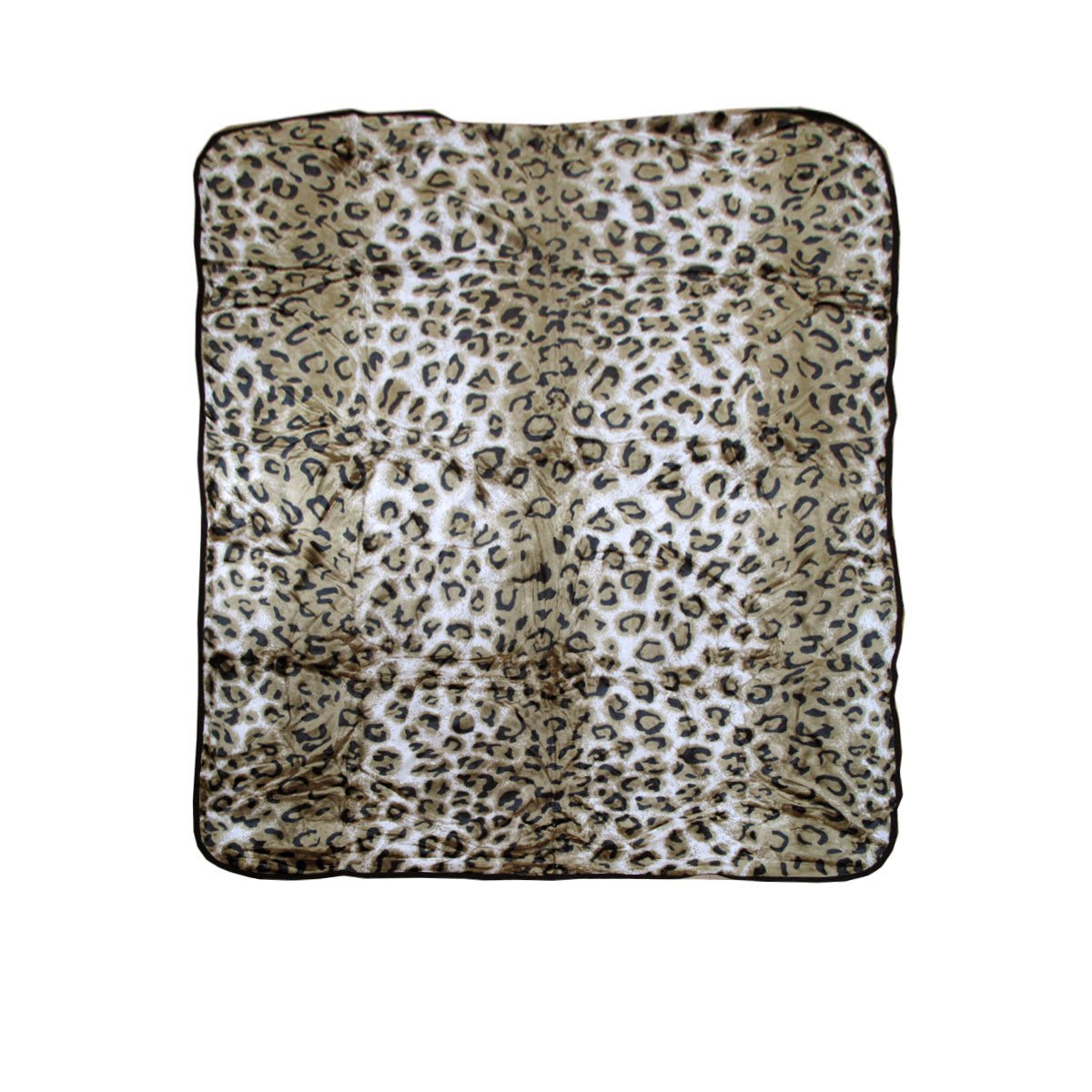 Animal Skin Pattern Faux Mink Blanket Queen Leopard - NuSea