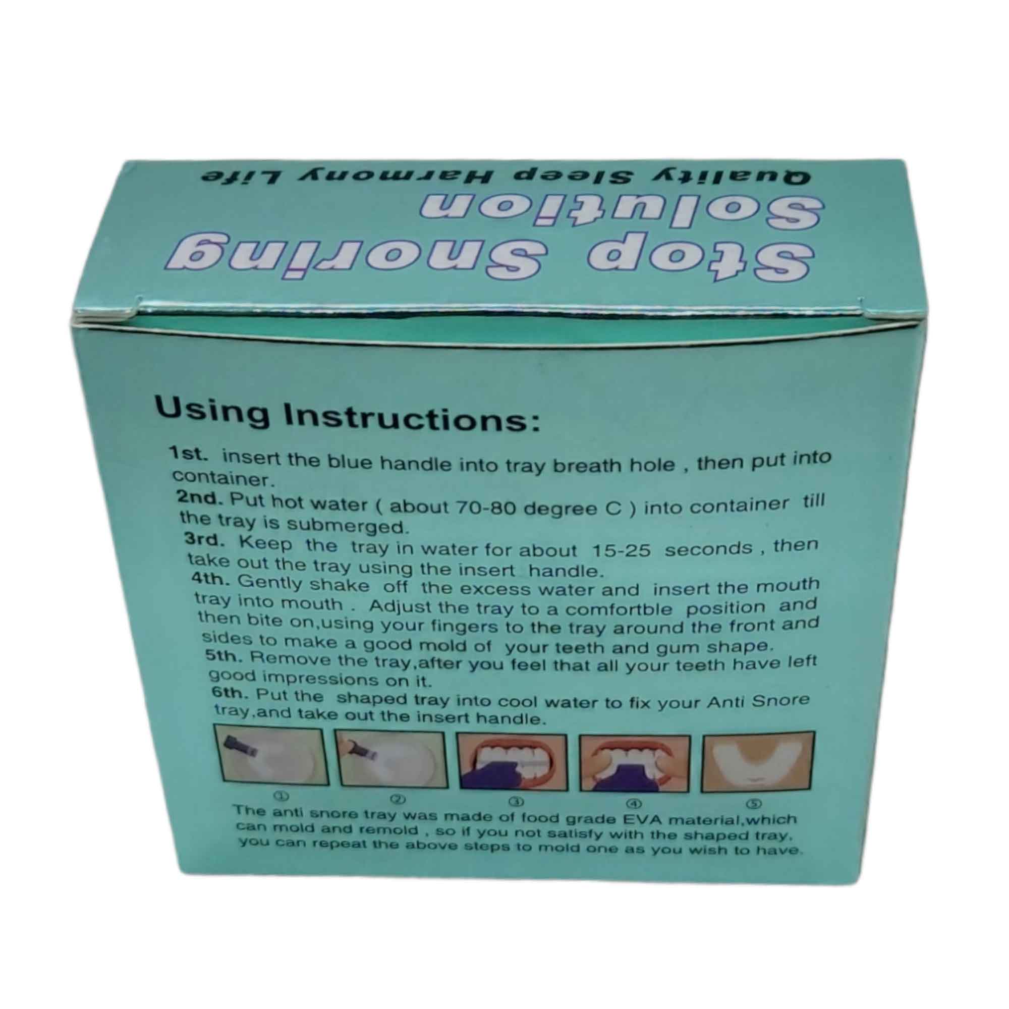 Anti Snoring Aid Mouth Guard - Adjustable Sleeping and Breathing Mouthguard - NuSea