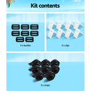 Aquabuddy Pool Cover Roller Attachment Swimming Pool Reel Straps Kit 8PCS - NuSea