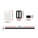 Aquabuddy Pool Cover Roller Attachment Swimming Pool Reel Straps Kit 8PCS - NuSea