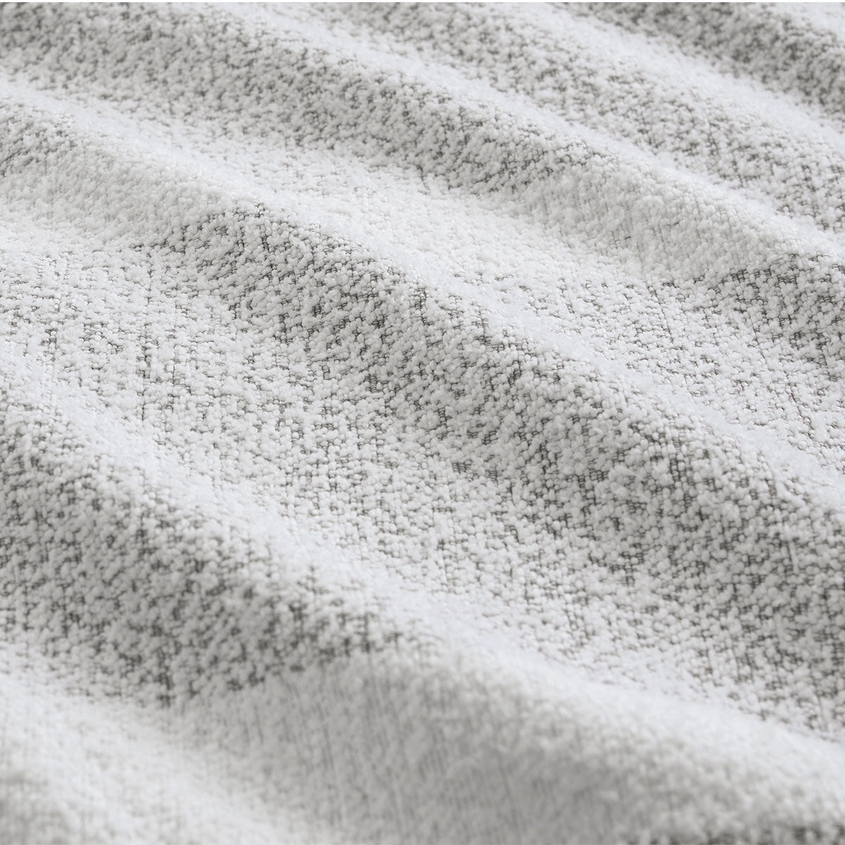 Ardor Liam Chenille Textured Grey Quilt Cover Set Queen - NuSea