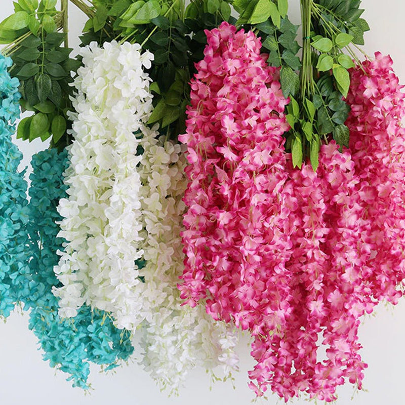 Artificial Hanging Silk Garland Vine Flowers Garden Decoration - NuSea