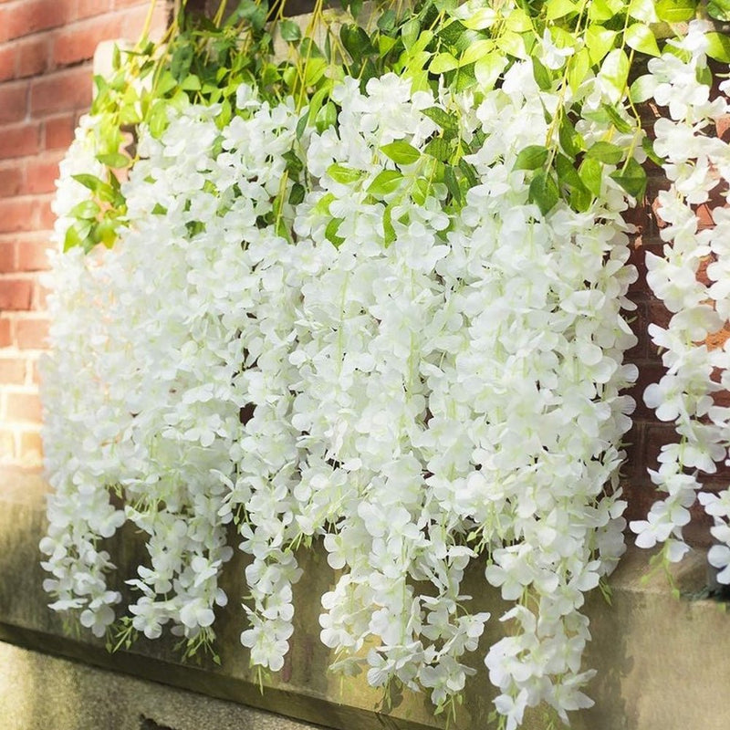 Artificial Hanging Silk Garland Vine Flowers Garden Decoration - NuSea