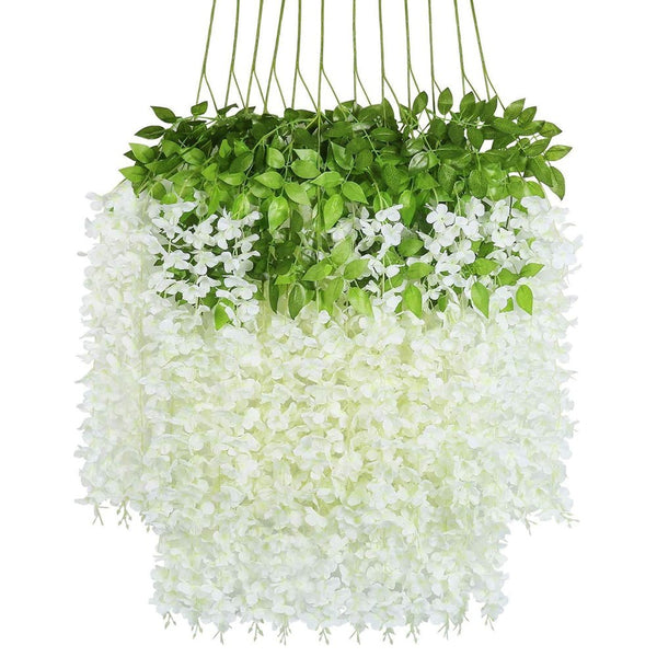 Artificial Hanging Silk Garland Vine Flowers Garden Decoration - NuSea