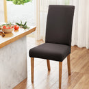 Artiss Dining Chair Covers 6x Slipcovers Spandex Stretch Banquet Party Dark Grey - NuSea