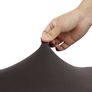 Artiss Dining Chair Covers 6x Slipcovers Spandex Stretch Banquet Party Dark Grey - NuSea