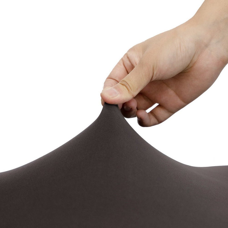 Artiss Dining Chair Covers 6x Slipcovers Spandex Stretch Banquet Party Dark Grey - NuSea