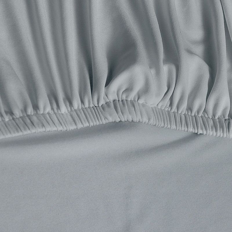 Artiss Dining Chair Covers 6x Slipcovers Spandex Stretch Banquet Wedding Grey - NuSea