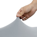 Artiss Dining Chair Covers 6x Slipcovers Spandex Stretch Banquet Wedding Grey - NuSea