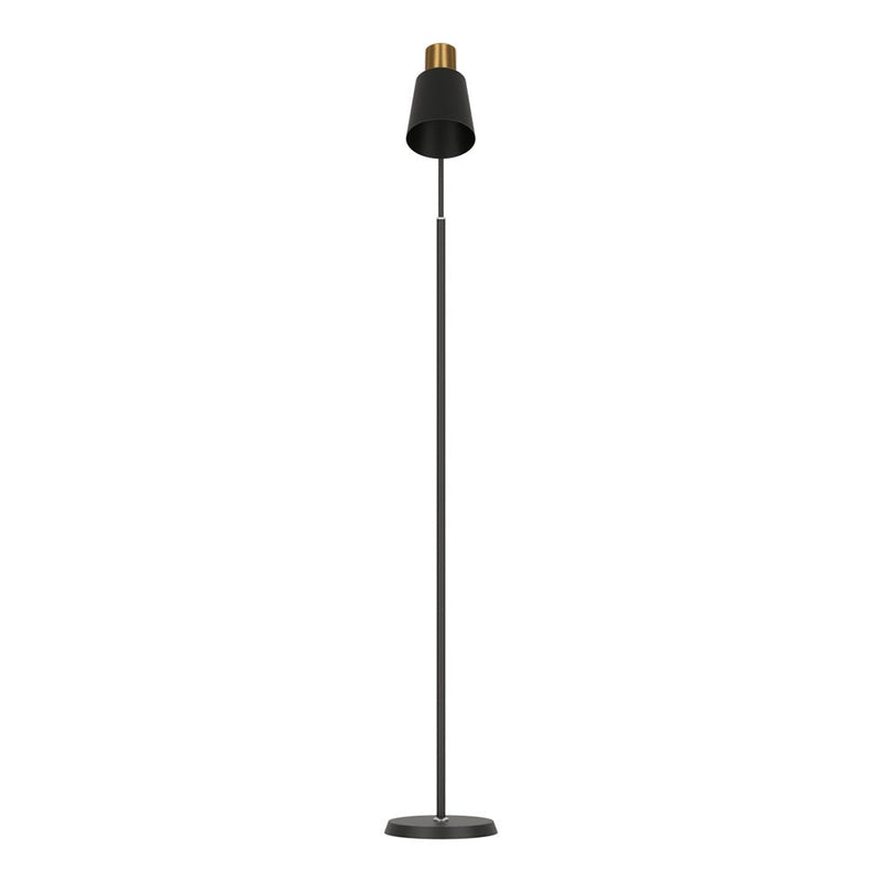 Artiss Floor Lamp LED Light Stand Modern Home Living Room Office Reading Black - NuSea