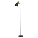 Artiss Floor Lamp LED Light Stand Modern Home Living Room Office Reading Black - NuSea