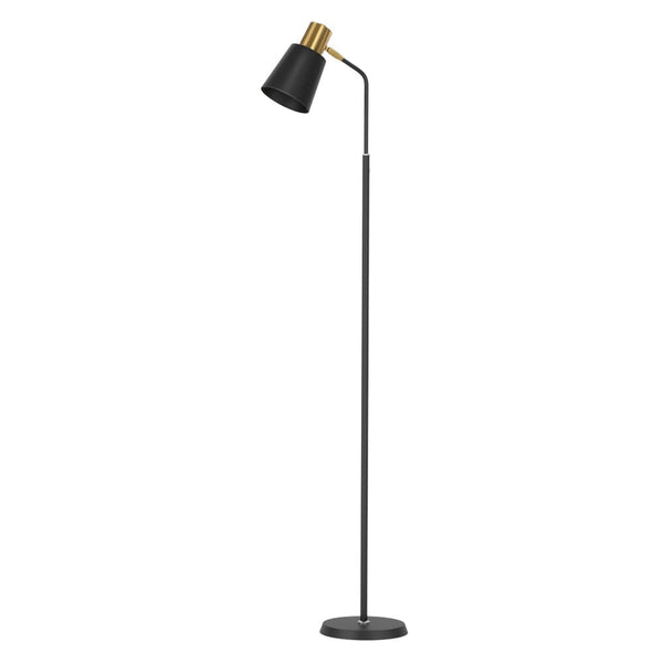Artiss Floor Lamp LED Light Stand Modern Home Living Room Office Reading Black - NuSea