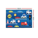 Artiss Floor Rugs 120x160cm Washable Area Mat Large Carpet Soft Short Pile Kids - NuSea