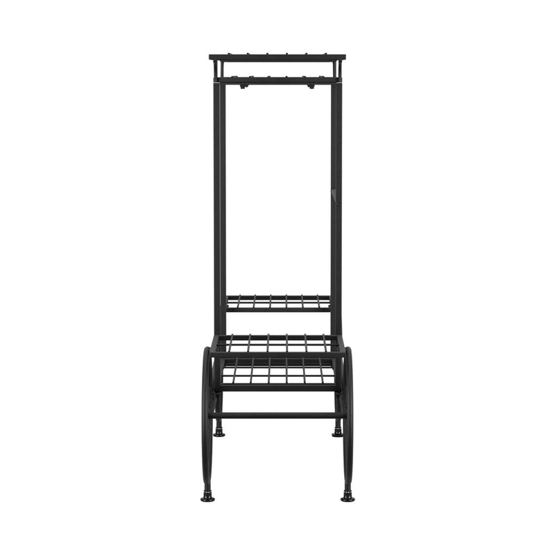Artiss Plant Stand 6 Tier Iron 4 Wheeler - NuSea