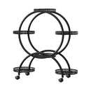 Artiss Plant Stand 6 Tier Metal Flower Pot Rack Wheels - NuSea