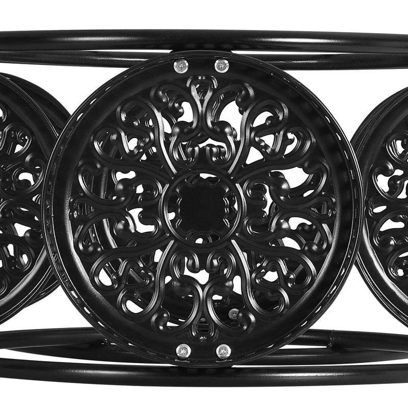 Artiss Plant Stand 6 Tier Metal Flower Pot Rack Wheels - NuSea