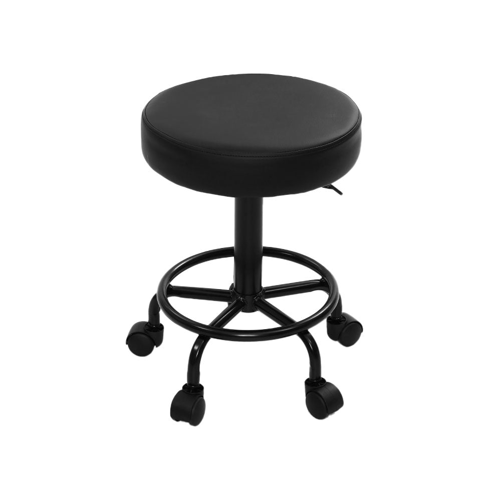Artiss Salon Stool Round Swivel Chair - NuSea
