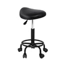 Artiss Salon Stool Saddle Swivel Chair - NuSea