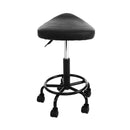 Artiss Salon Stool Saddle Swivel Chair - NuSea
