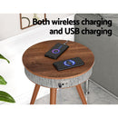 Artiss Smart Coffee Table Wireless Charging Bluetooth Speaker - NuSea