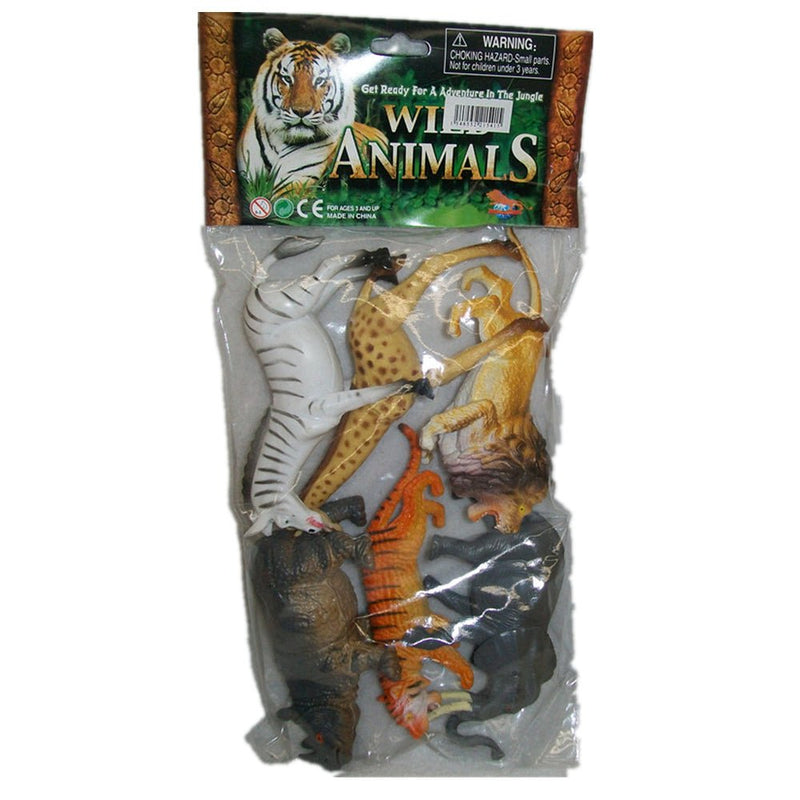 Assorted jungle animals in bag - NuSea