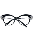Atelier Swarovski Women's Black Optical Frames - One Size - NuSea