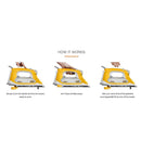 AU Plug Oliso Pro Iron iTouch Smart Technology Clothes Steamer Quilting TG1100 - NuSea