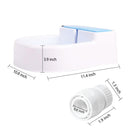 Auto Filling Dog Drinking Water Fountain - Outdoor Automatic Pet Drinking Bowl - NuSea