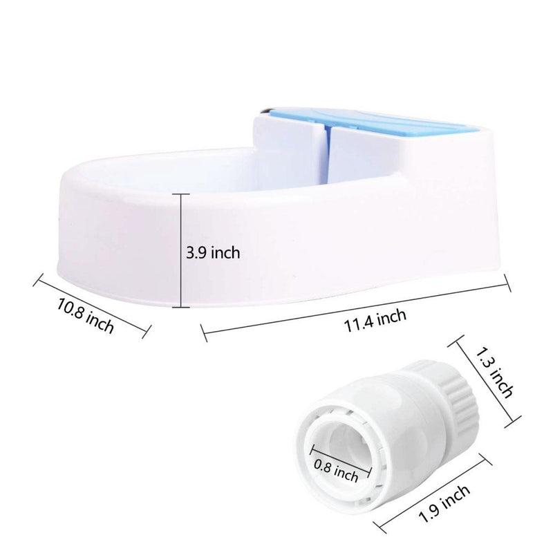 Auto Filling Dog Drinking Water Fountain - Outdoor Automatic Pet Drinking Bowl - NuSea