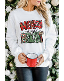Azura Exchange Christmas Graphic Print Pullover Sweatshirt - 2XL - NuSea