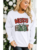 Azura Exchange Christmas Graphic Print Pullover Sweatshirt - L - NuSea