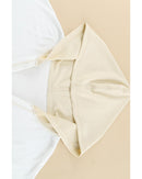 Azura Exchange Colorblock V Neck Long Sleeve Hoodie - 2XL - NuSea